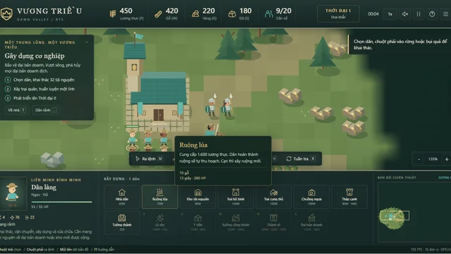 Vương Triều: Dawn Valley RTS