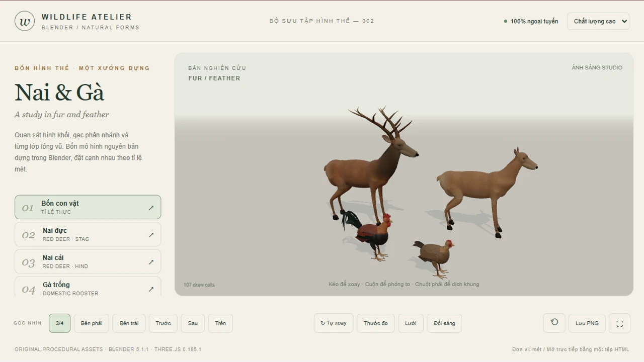 Animal realistic · Wildlife Atelier